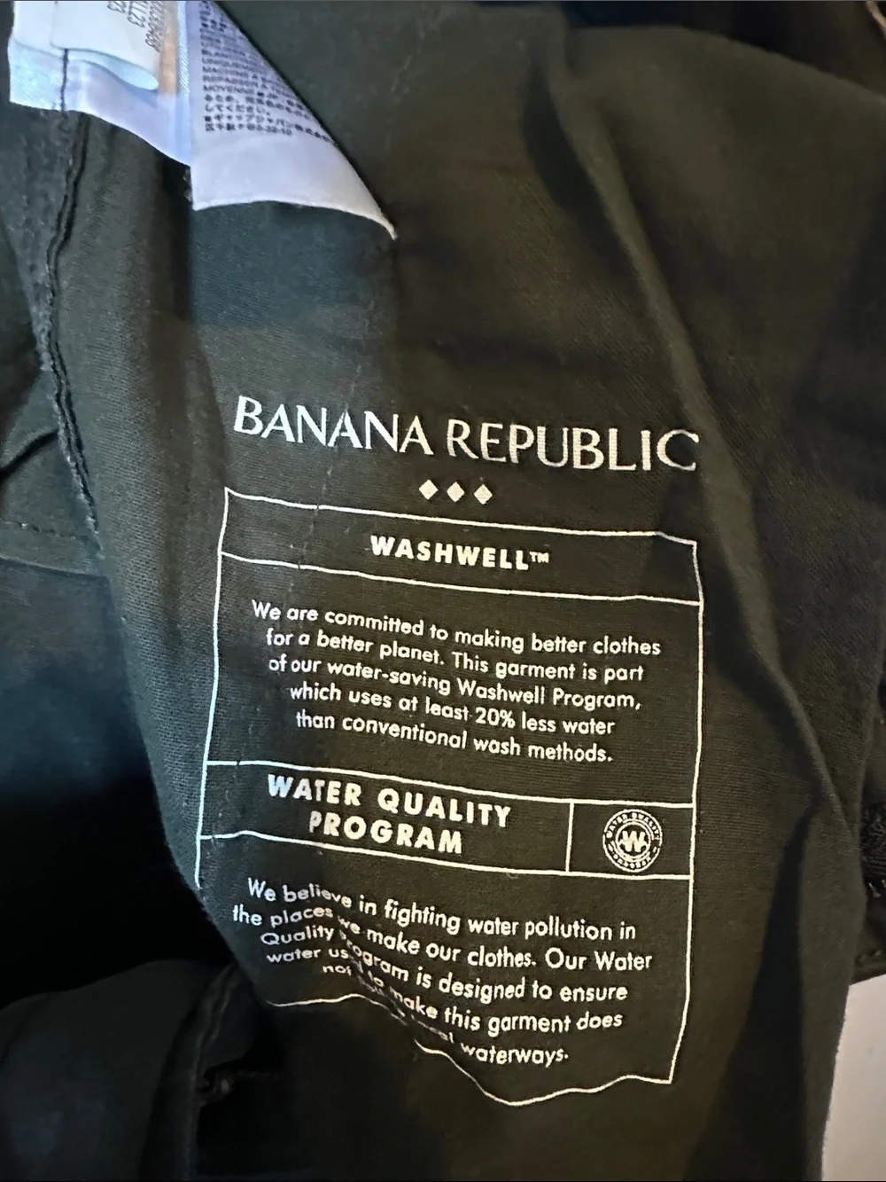 BANANA REPUBLIC Army Green Chino Pants Men's 38/32